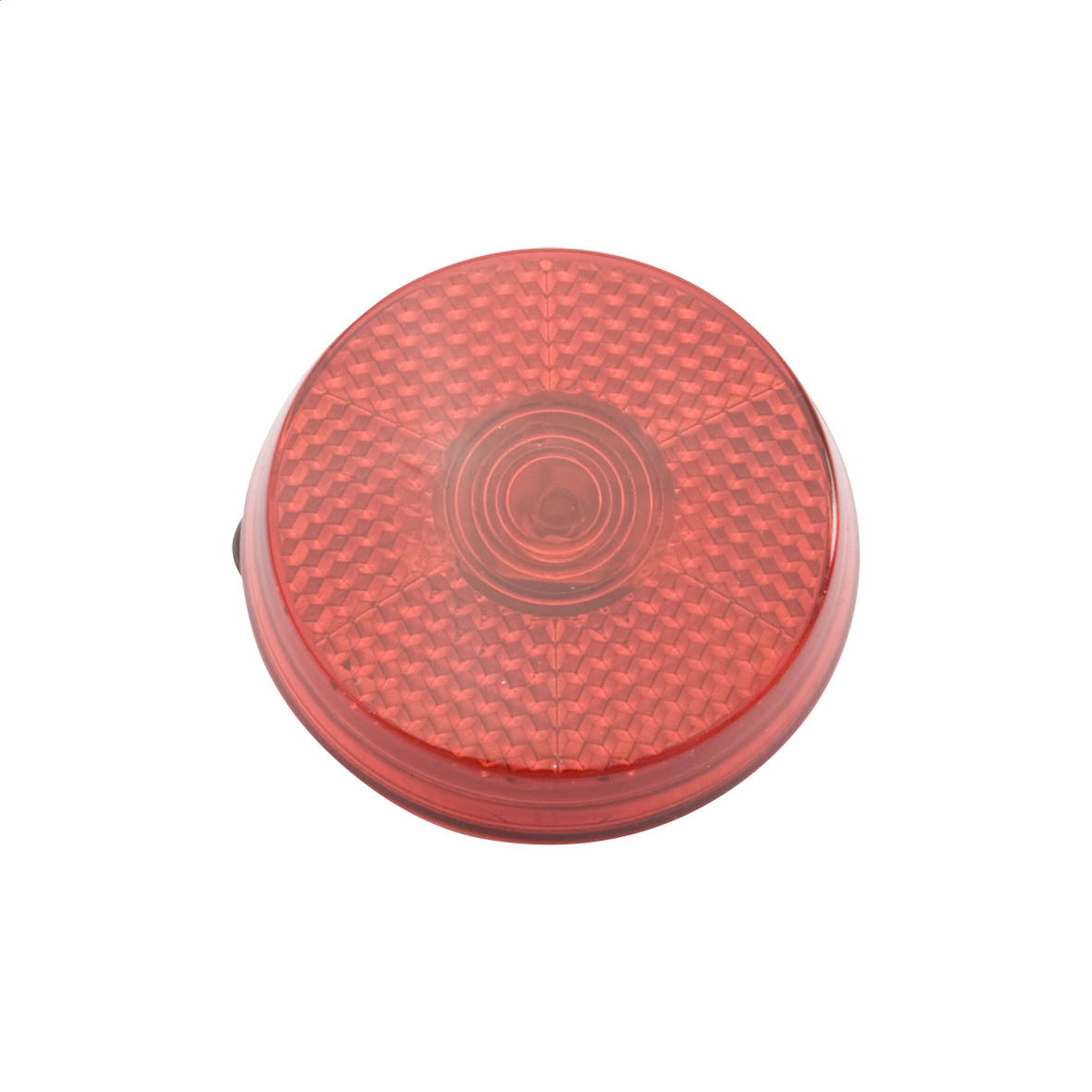 Red-Light reflecterend knipperlichtje met clip en logo