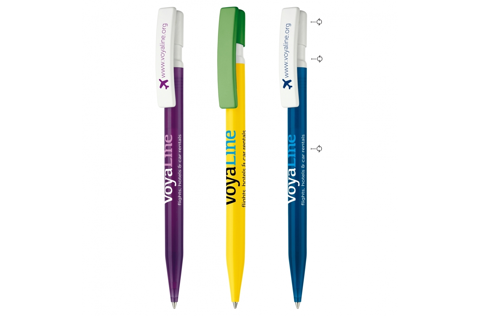 Combi Balpen Met Vier Kleuren - Herselt