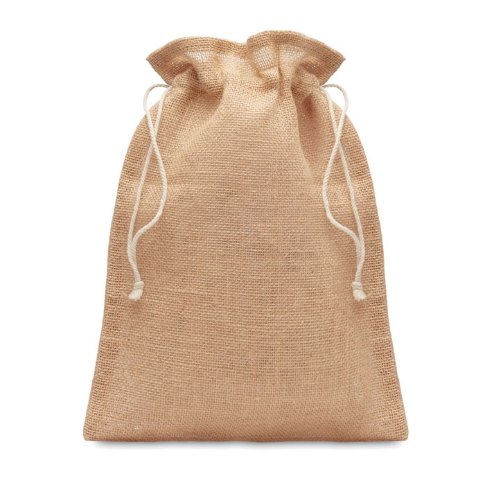 Middelgrote Jute Cadeauzak - Kaprijke