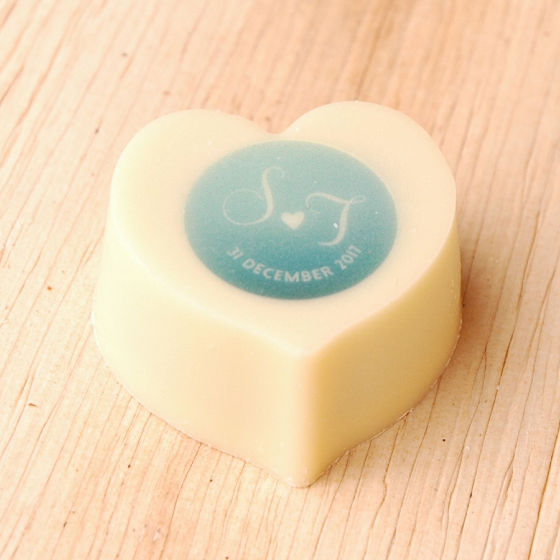 Belgische Hartvormige Logobonbons - Herk-de-Stad