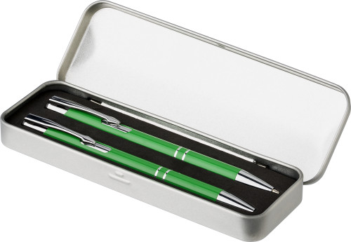 Aluminium schrijvenset - Kampenhout