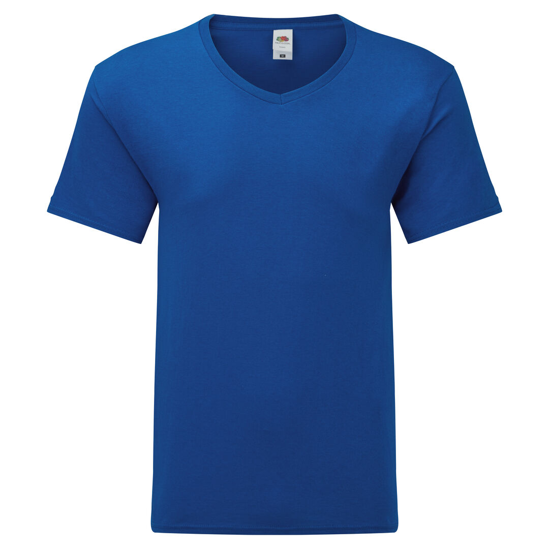 Iconische V-Hals T-shirt voor Volwassenen - Vosselare
