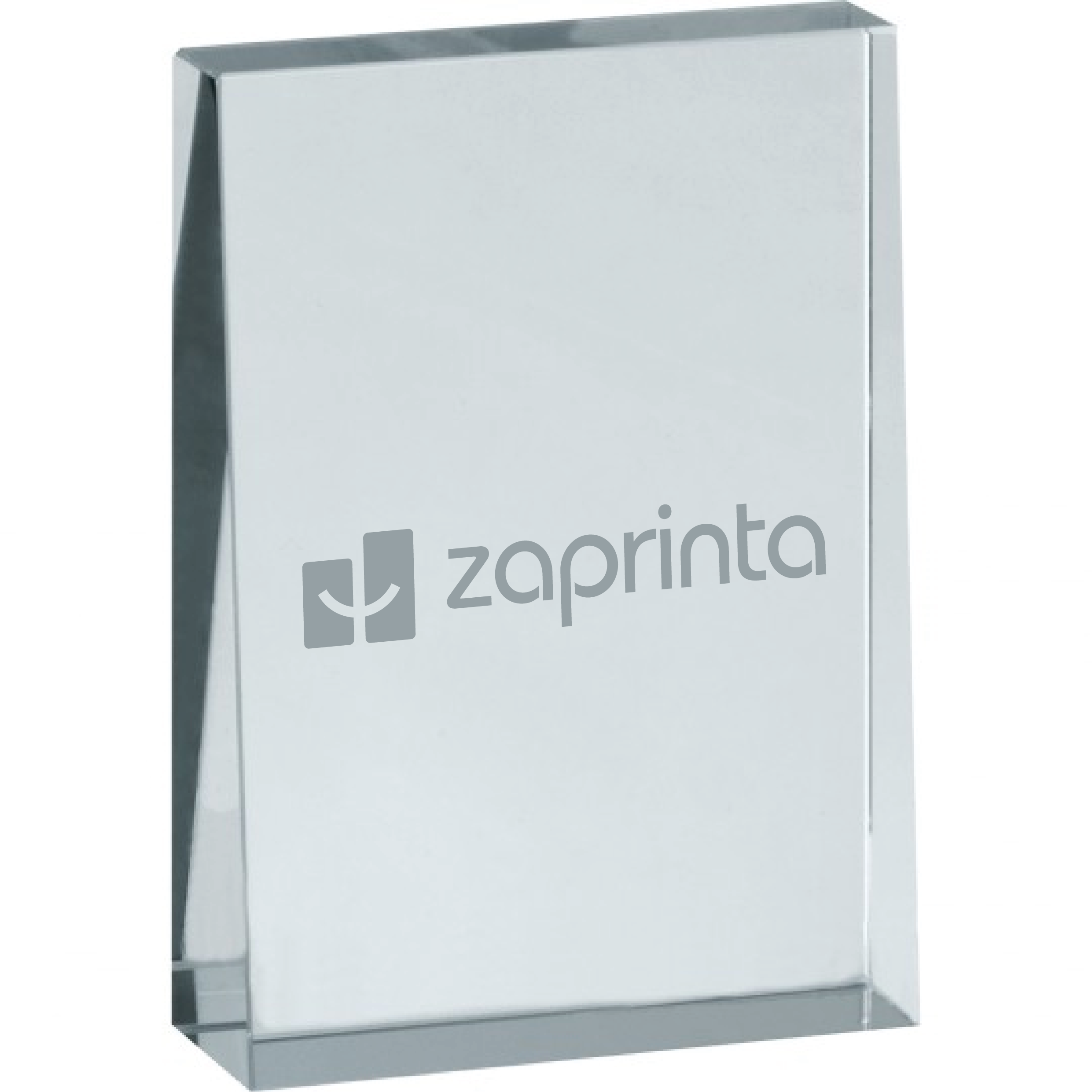 Rechthoekig Glazen Blok - Wellen