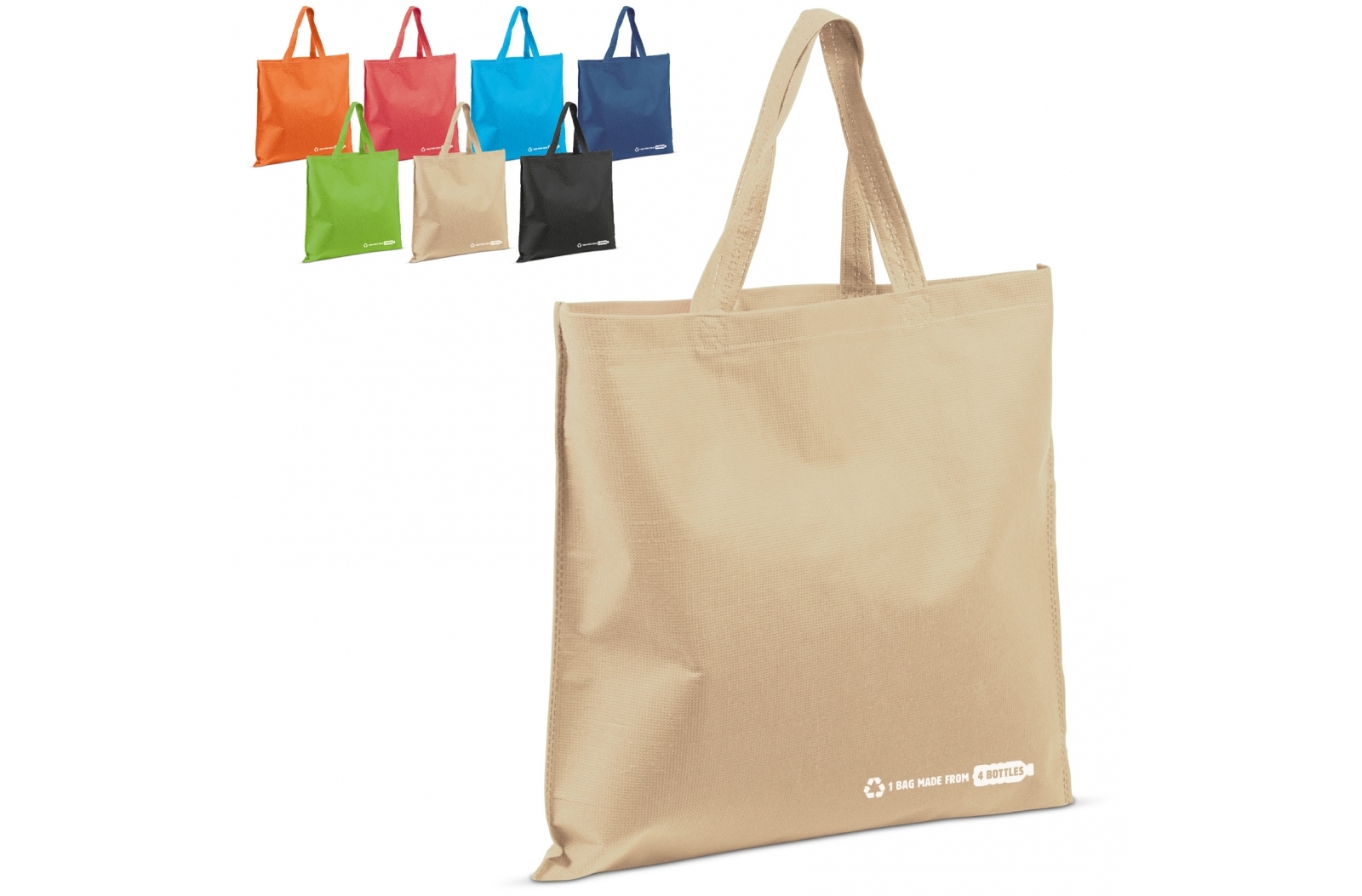 Duurzame Schoudertas R-PET 100g/m² - Kalmthout