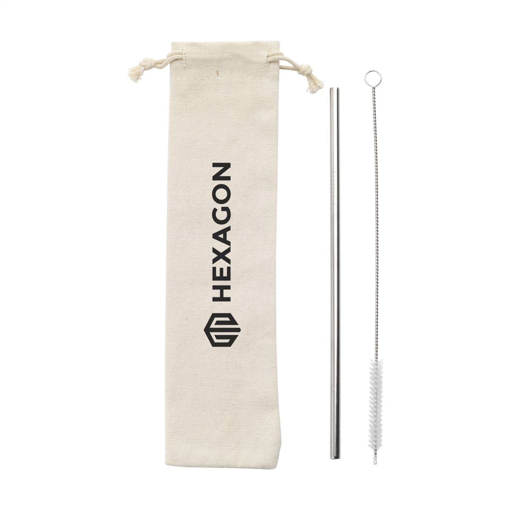 Hergebruikbare Eco Staalriet Set - Idegem