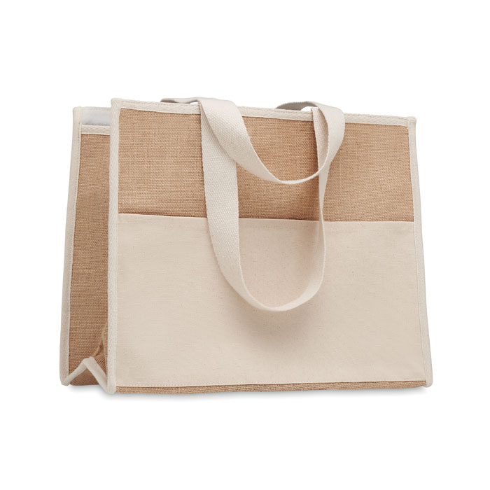 Jute en canvas koeltas - Oudenaarde