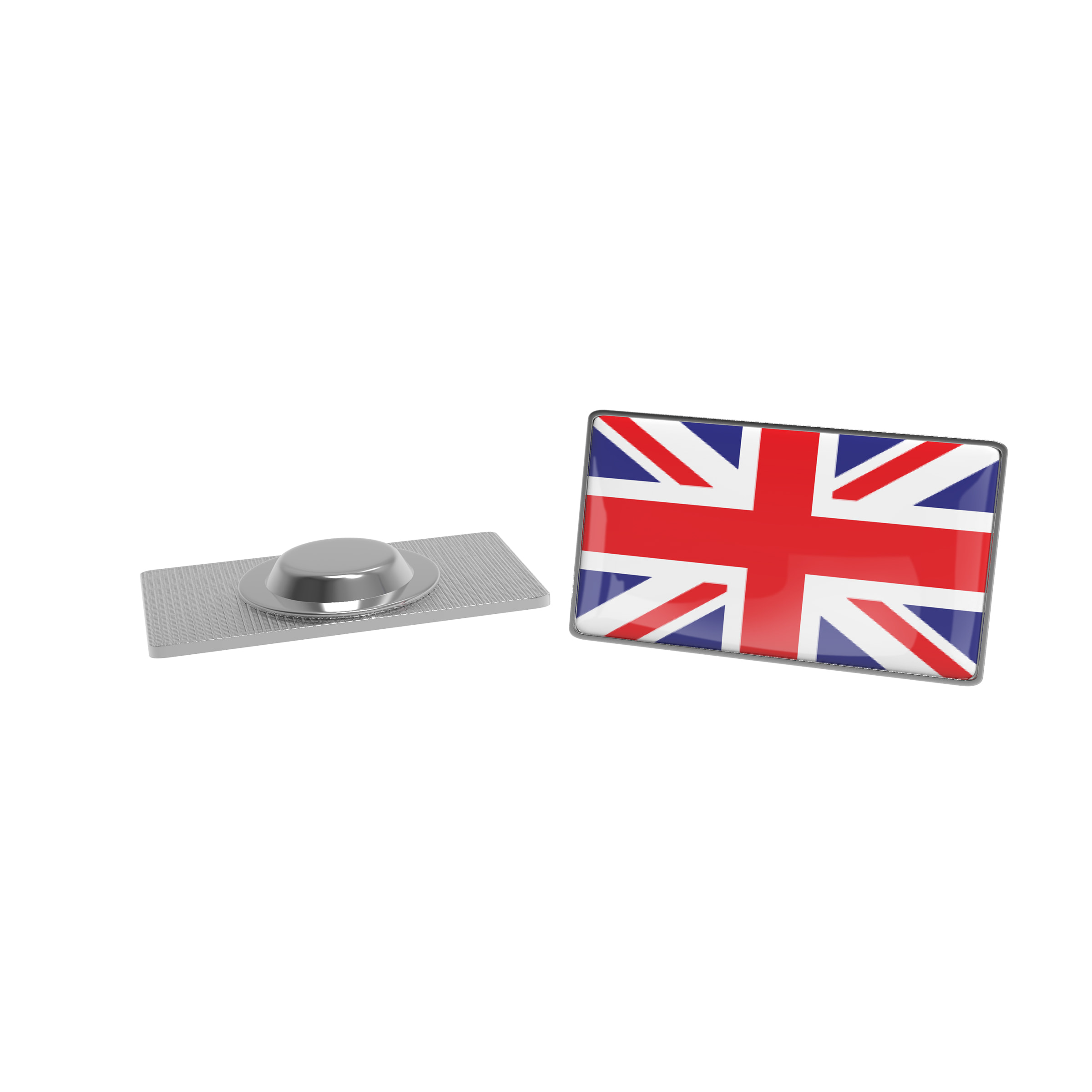 Rechthoekige Metalen Magneetpen - Begijnendijk bedrukken met logo
