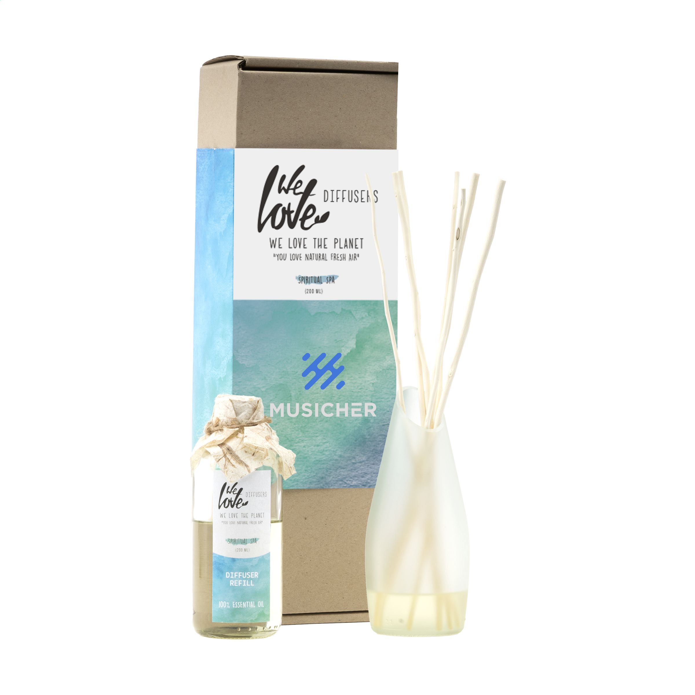 Spirituele Spa Geurdiffuser 200 ml - Oudenaarde