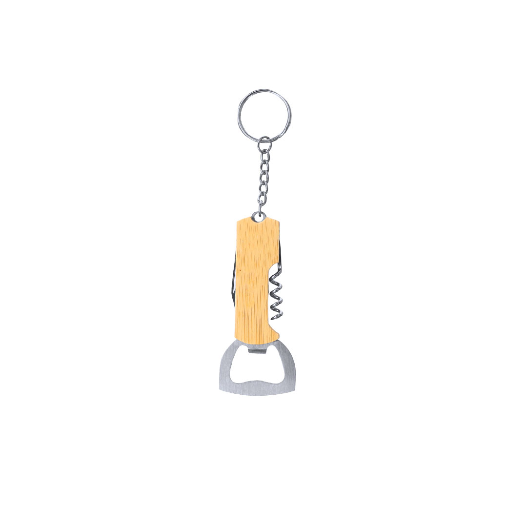 Bamboe Sleutelhanger Opener - Herzele