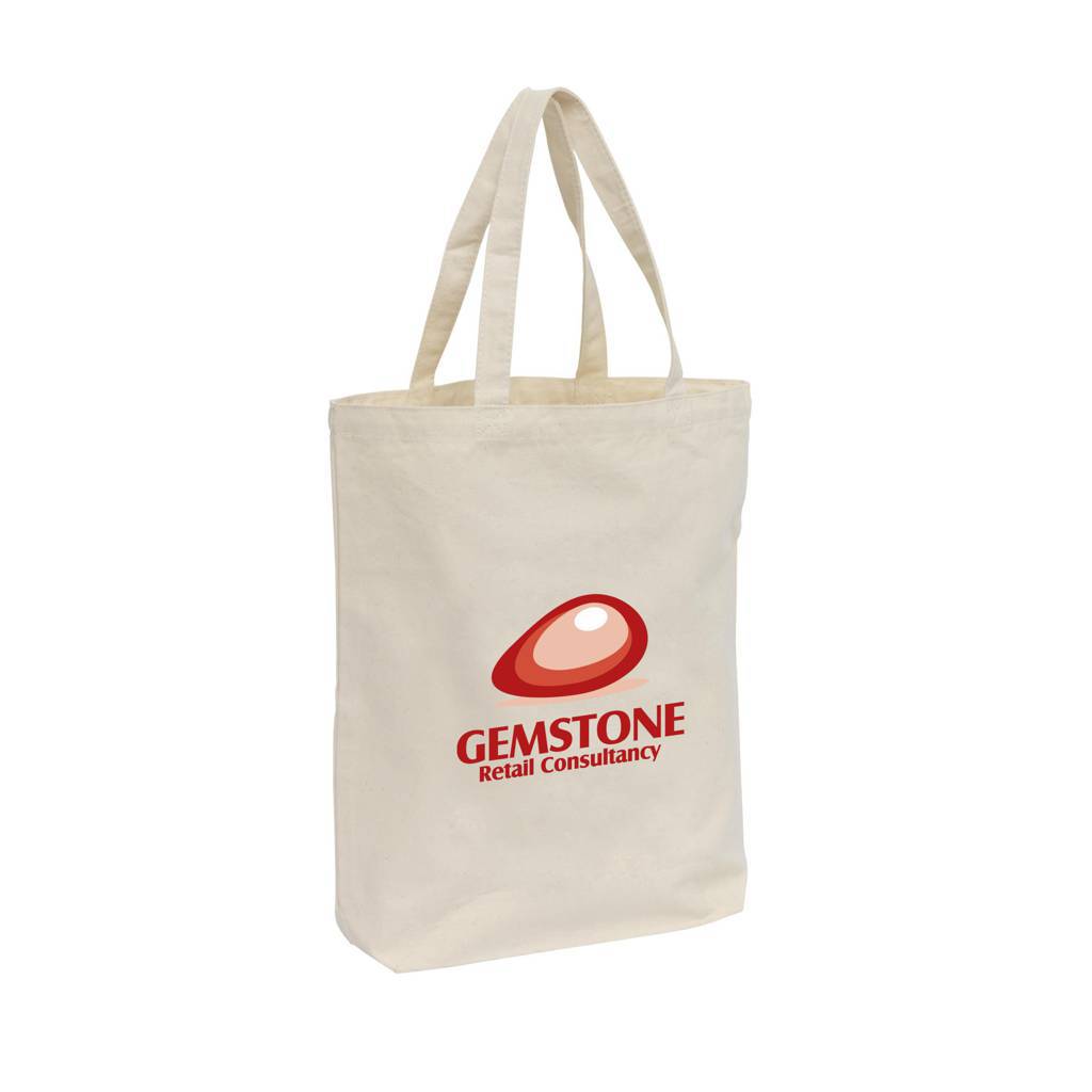 Canvas WinkelTas met Korte Handvatten (270 g/m²) - Diest