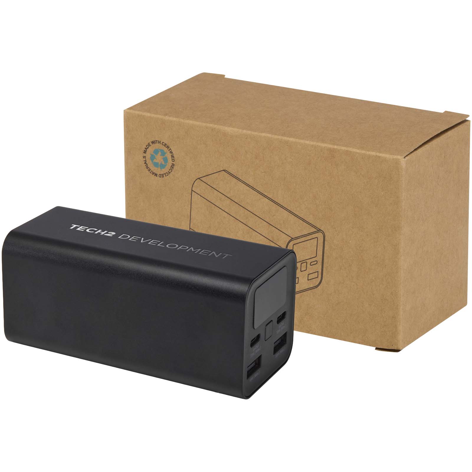 EcoCharge 20.000 mAh Draagbare Laptop Powerbank - Aartselaar