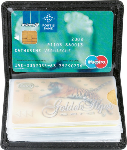 Leren creditcardhouder Elegance - Tielt-Winge