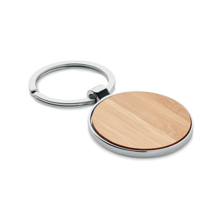 Ronde Bamboe Sleutelhanger - Herent