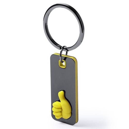 RVS Sleutelhanger Hand Design - Linter