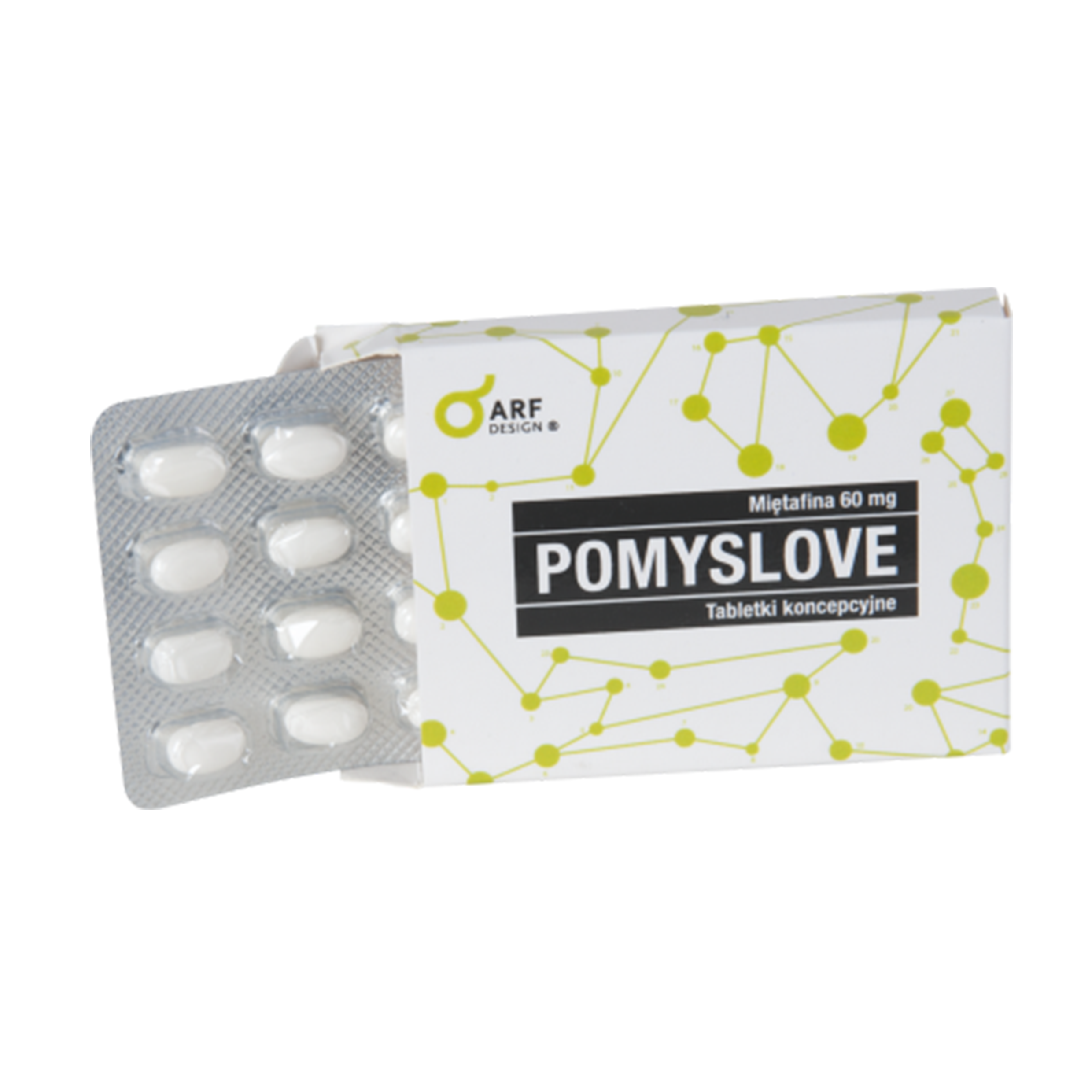 Papieren doosje met 16 pillen - Mortsel