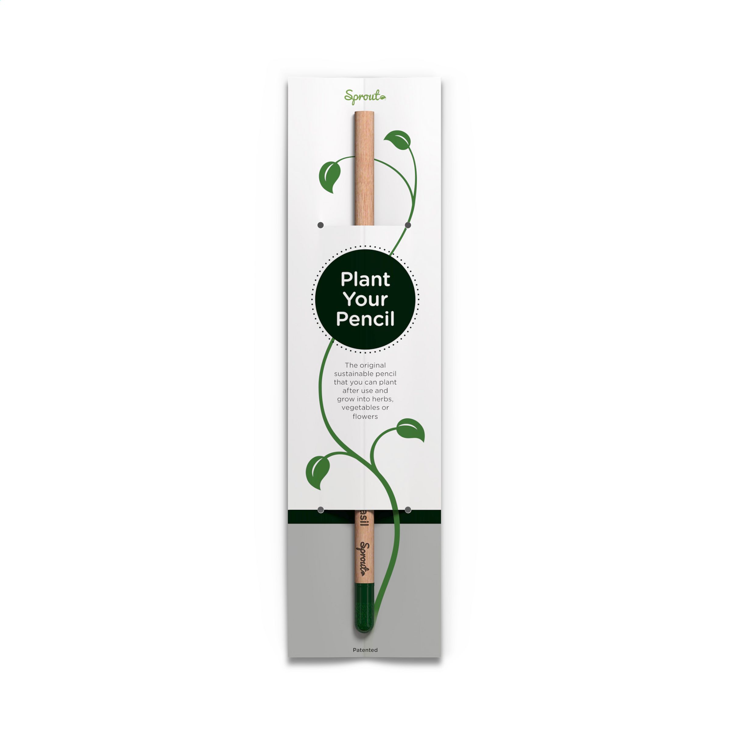 Enkele Header Kaart voor Potlood - Begijnendijk