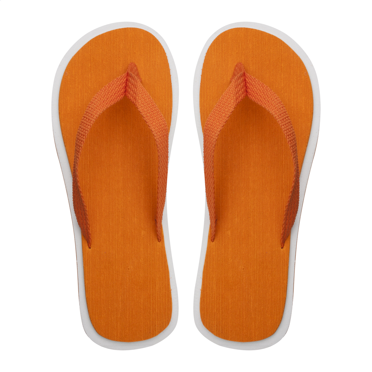 Malibu unisex teenslippers van polyester en EVA met logo bedrukken met logo