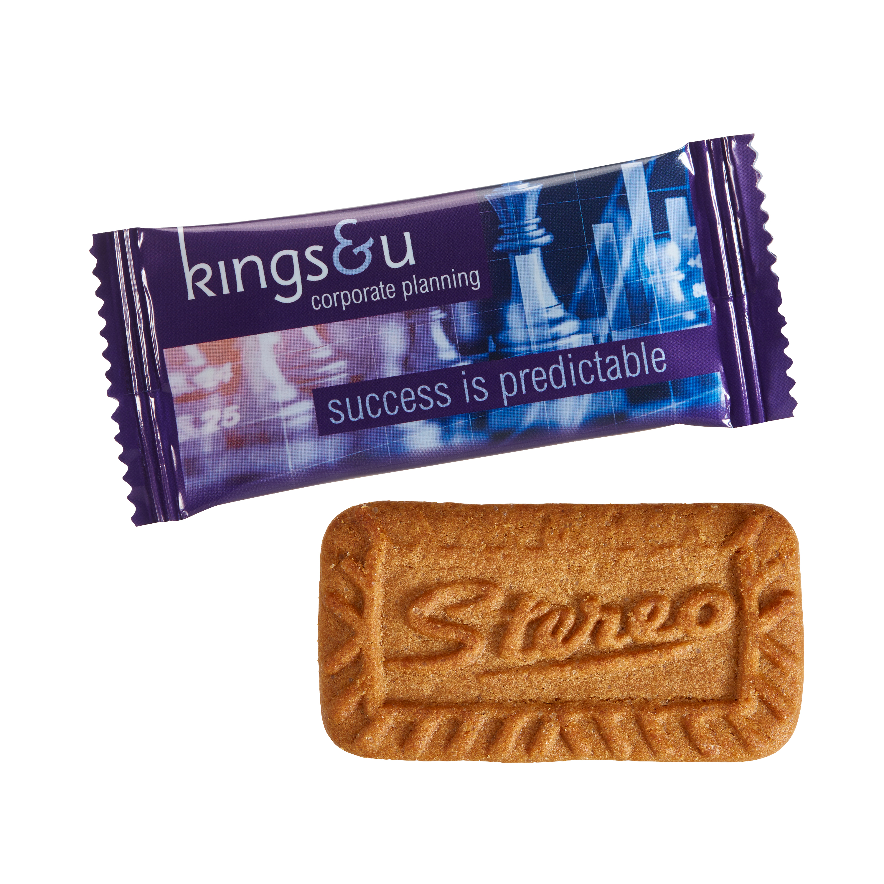Karamel Koffiekoekje - Afsnee bedrukken met logo