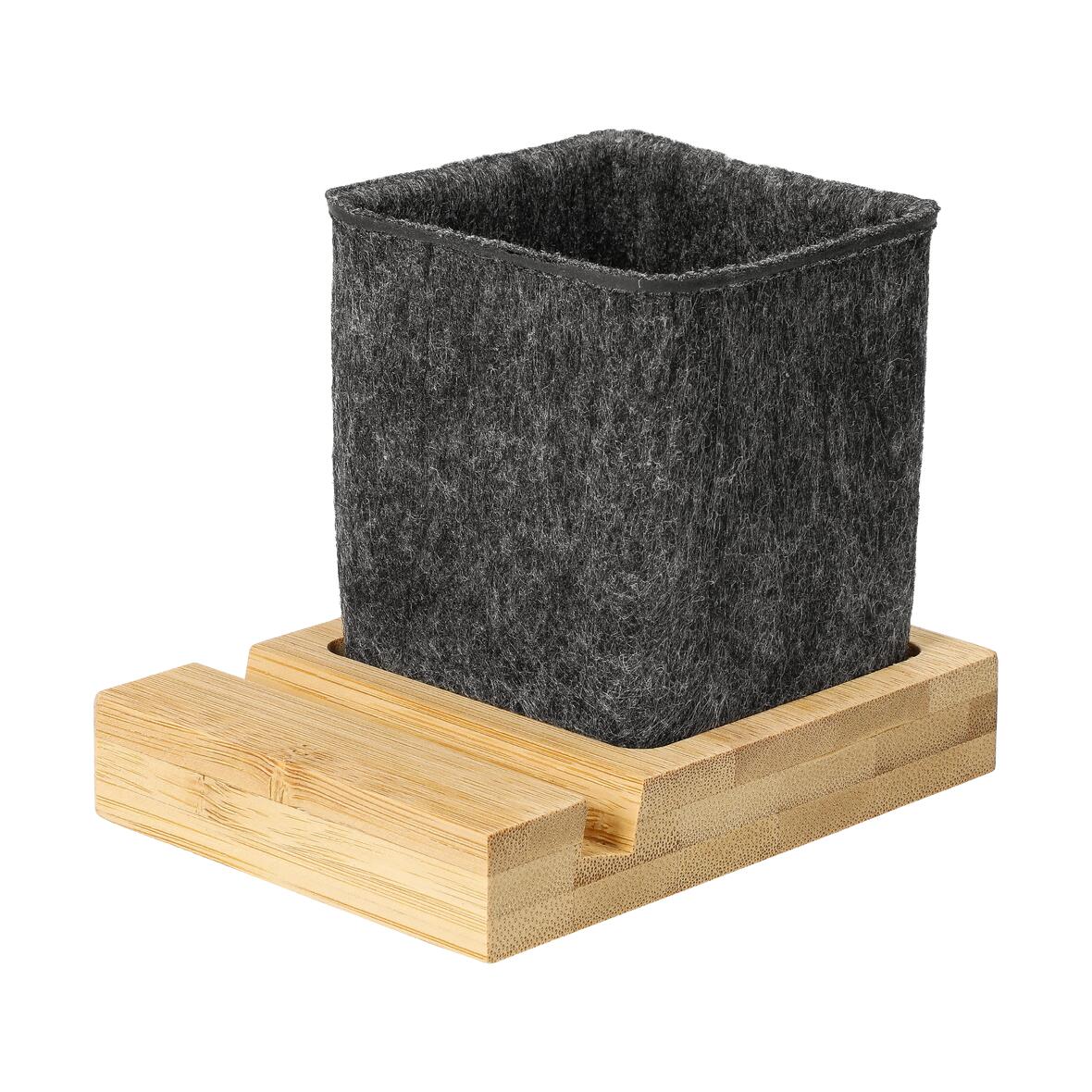 Bamboe-Felt Organisator - Galmaarden bedrukken met logo