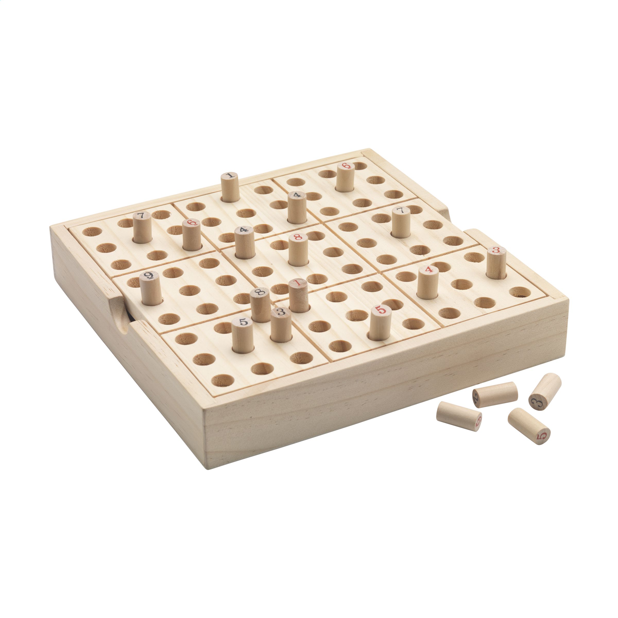Luxe Houten Sudoku Spel - Drogenbos