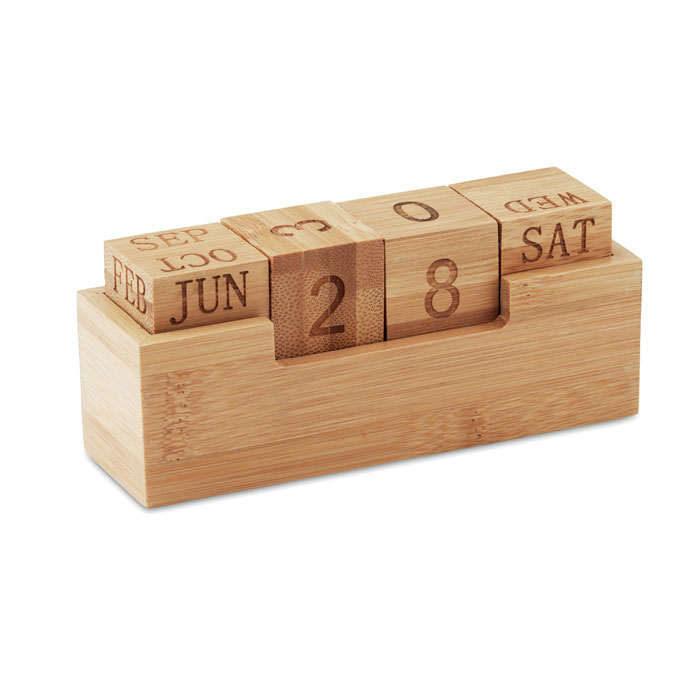 Bamboe Tijdloze Kalender - Sint-Jacobs-Kapelle