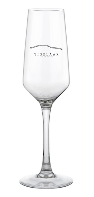 Hostelvia Champagnefluit Chardonnay 17,5 cl. bedrukken met logo