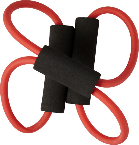 Elastische trainingsband met schuimhandvatten - Lievegem