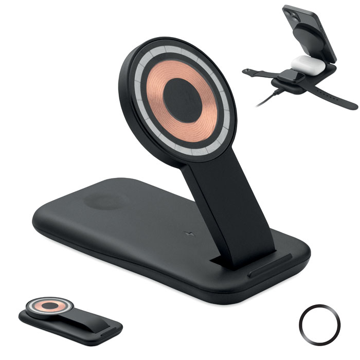 Magnetische Drievoudige Oplaadstation - Dendermonde