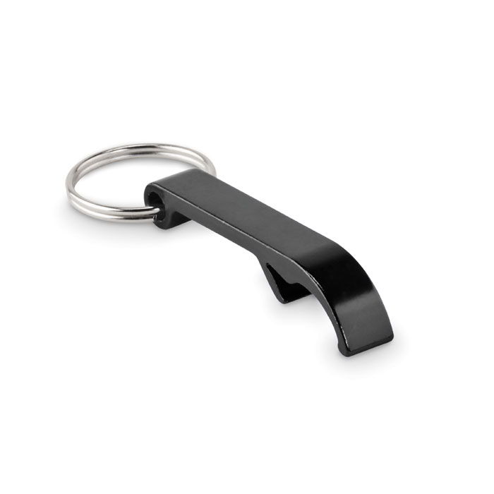 Glanzende Gerecycled Aluminium Sleutelhanger - Wingene