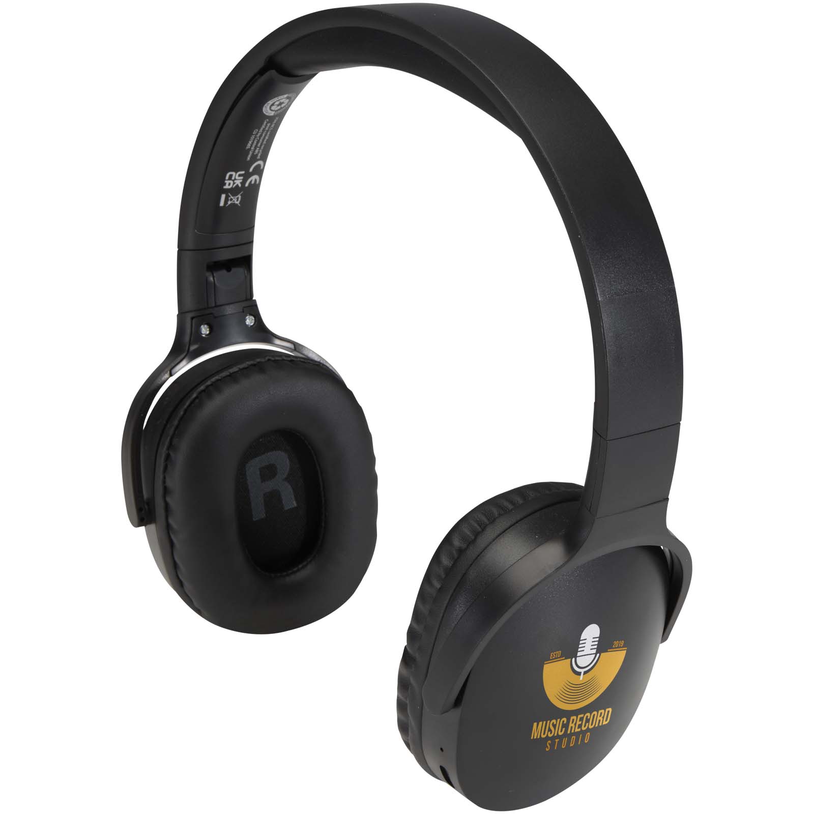 Harmonie Recycled Bluetooth Koptelefoon - Hooglede bedrukken met logo
