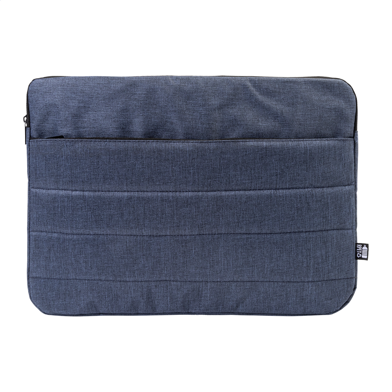 Laddex gewatteerde laptoptas van 300D RPET tot 15 inch met uw logo