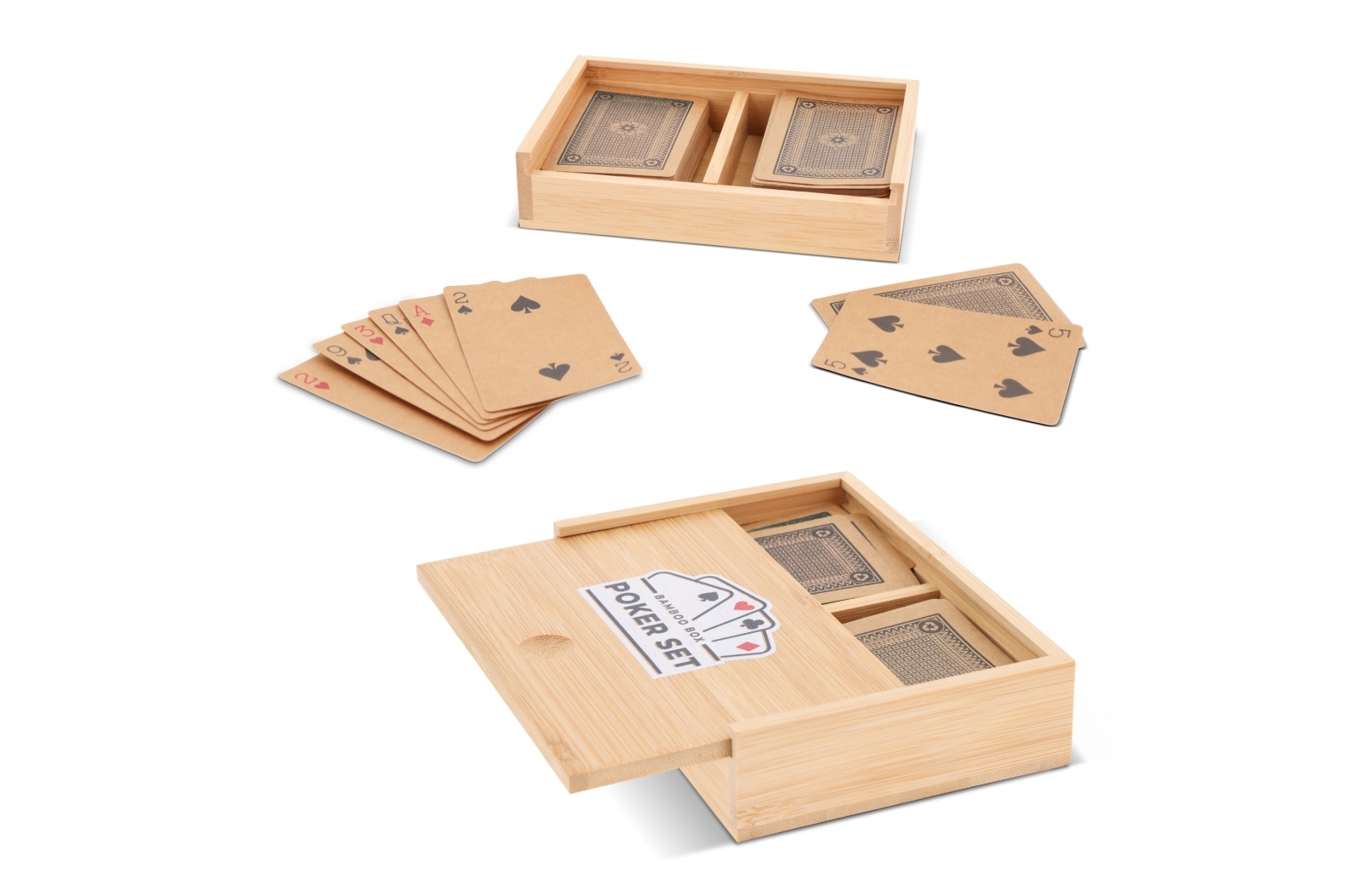 Bamboe Speelkaarten Set - Kaprijke