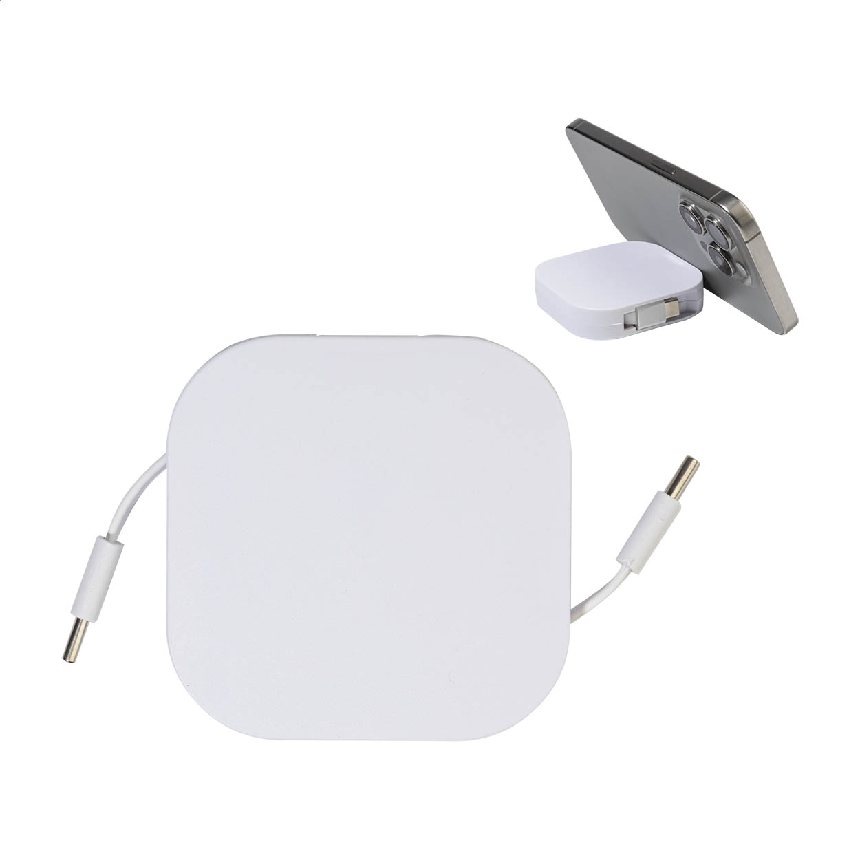 Oplaadbare Powerkabel - Overijse bedrukken met logo