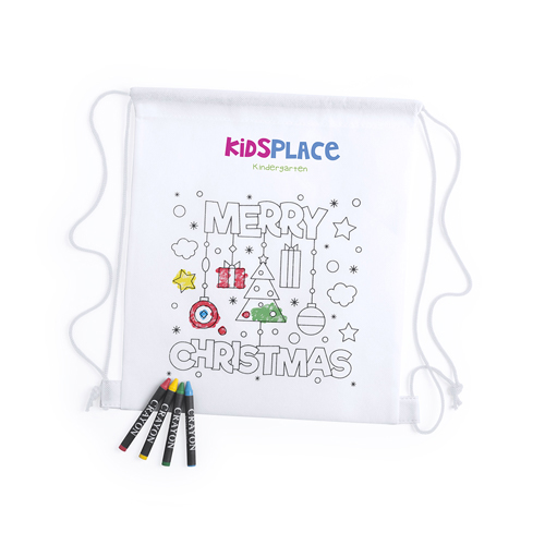 Kleur Je Kerst Rugzak - Herenthout
