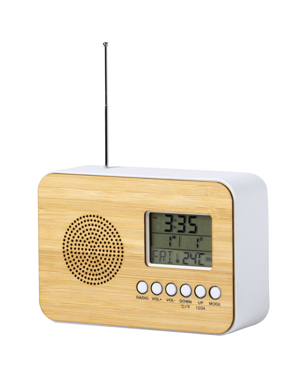 Bamboe Radio Bureauklok - Brugge