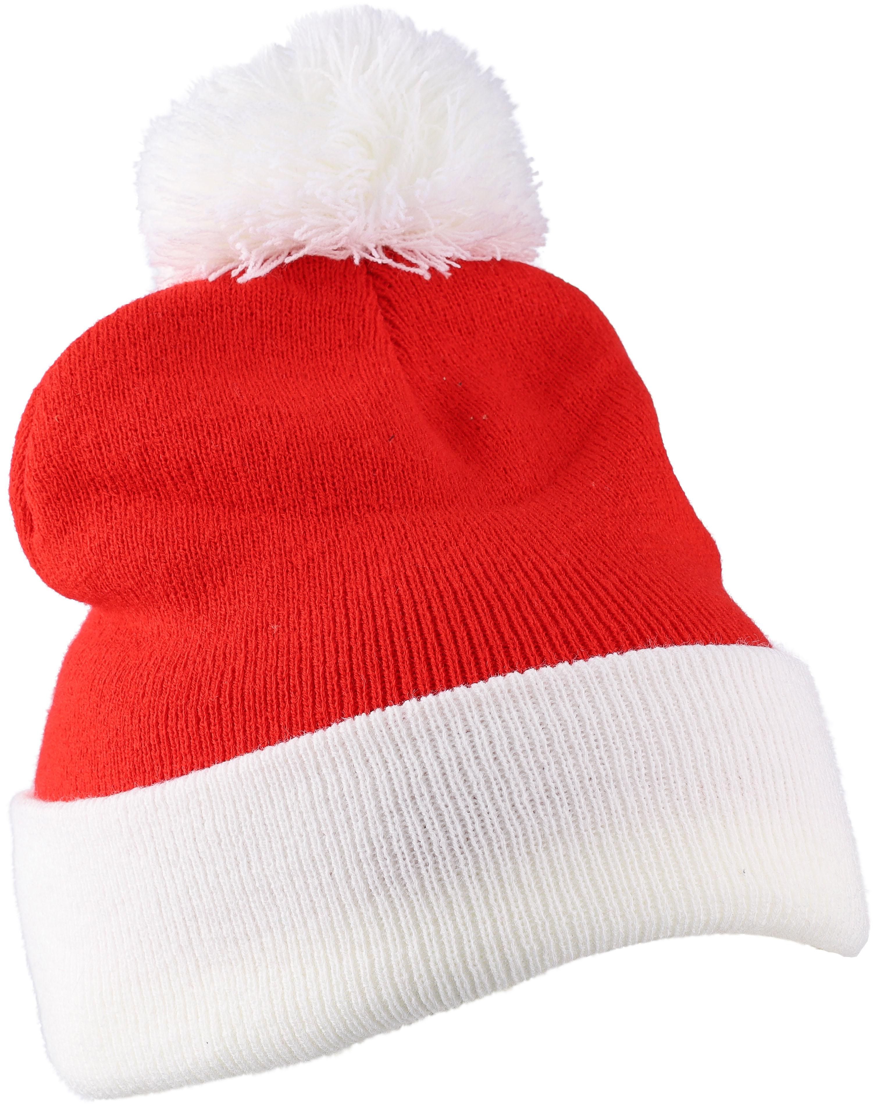 Kerstachtige Acrylic Gebreide Muts - Hoegaarden