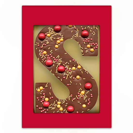 Luxe Chocoladeletter Melkchocolade - Melle