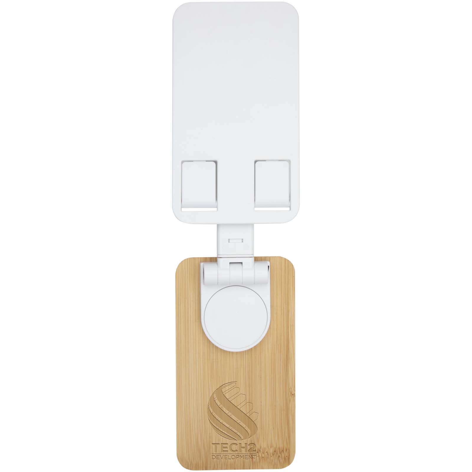 EcoStand bamboe en gerecycled plastic telefoonhouder - Baarle-Hertog