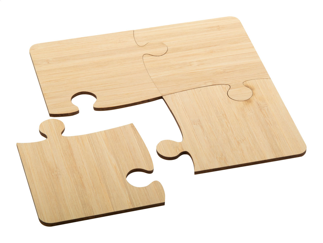 Bamboe Puzzel Onderzetters - Sint-Denijs-Westrem