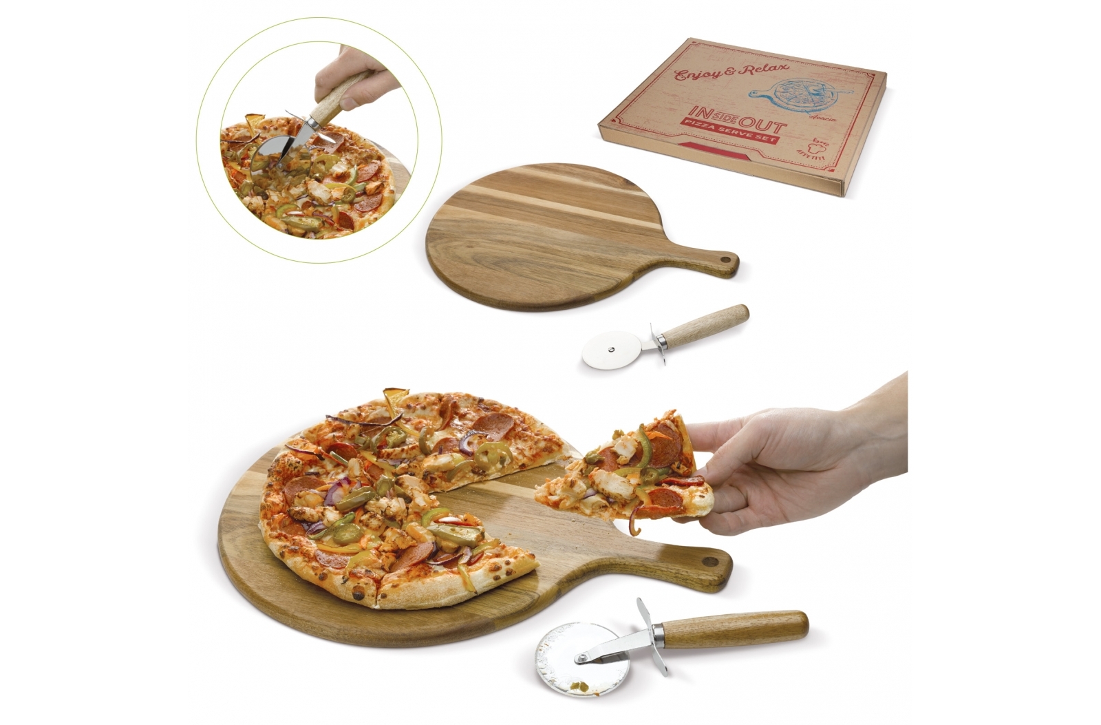 Pizzaserveer Set - Riemst