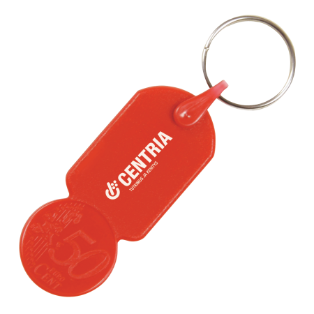 Karretje Munt Houder Sleutelhanger - Kortenaken