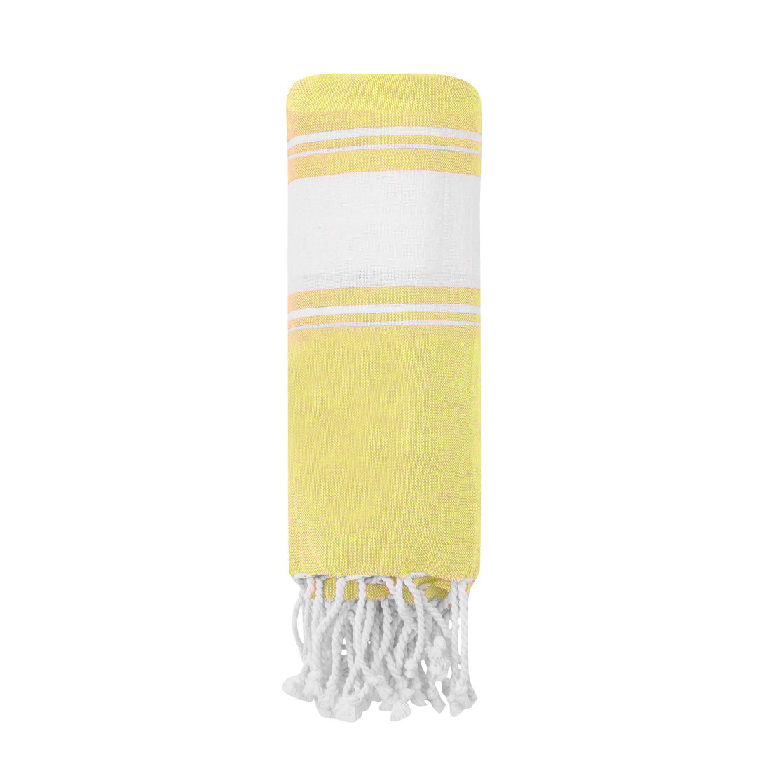 Zachte Twee-kleuren Pareo Handdoek - Wielsbeke