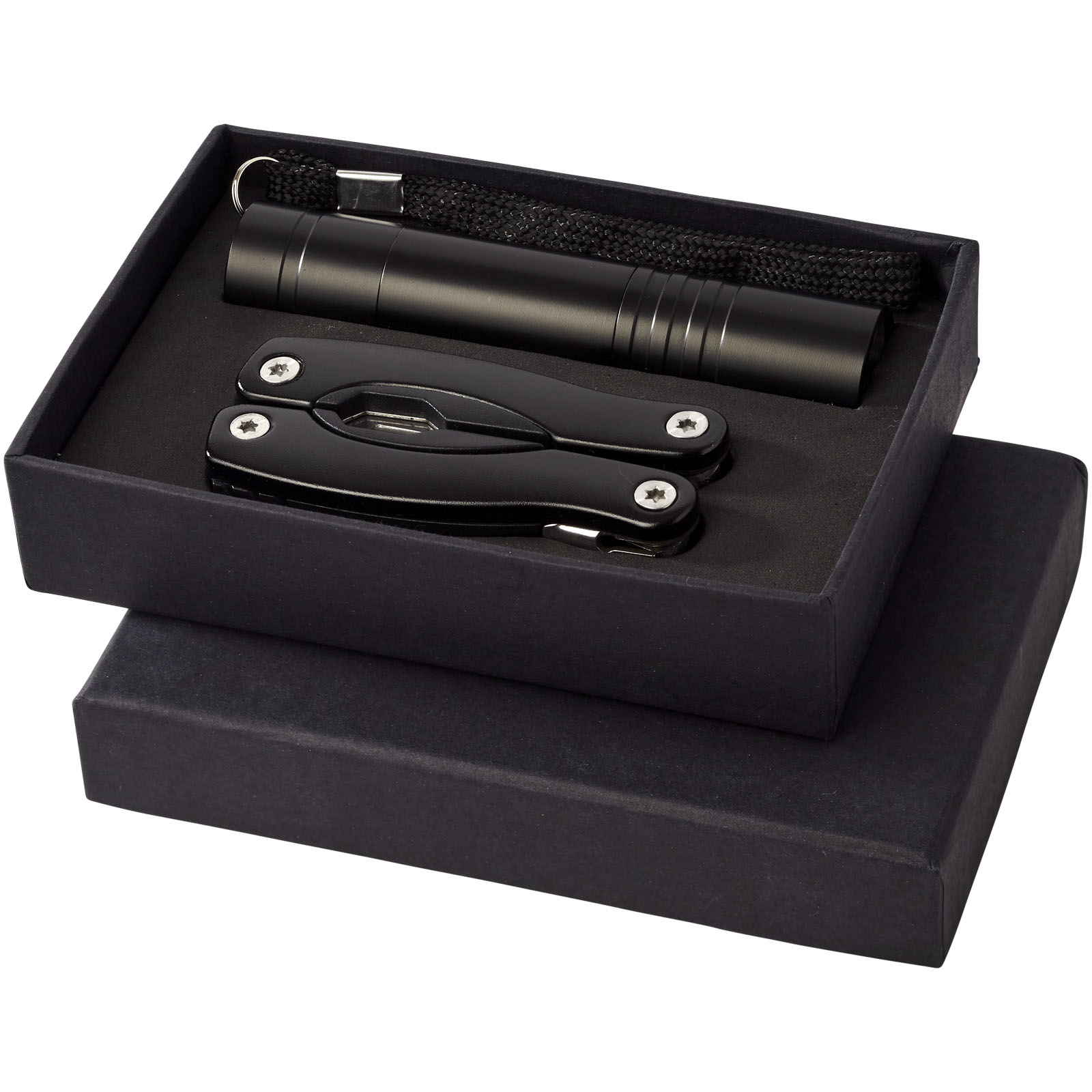 Verkenner multi-tool en zaklamp set - Herk-de-Stad