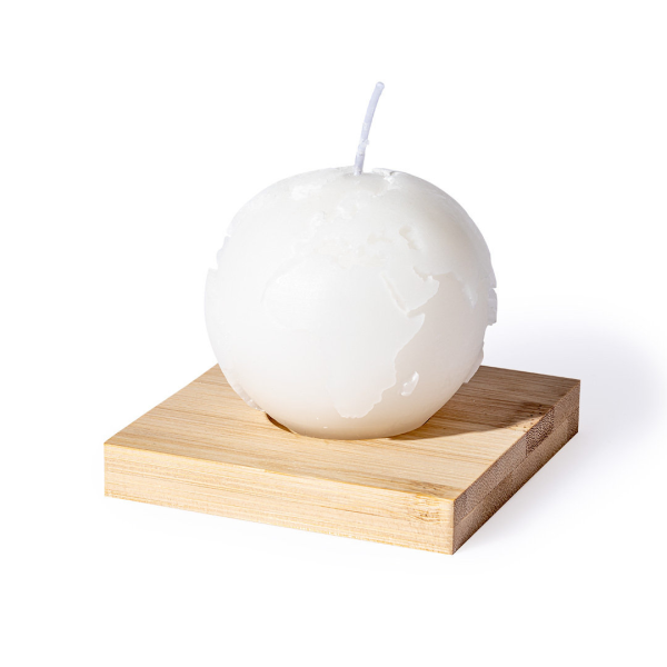 Aromatische Wereldbal Kaars - Rijkevorsel