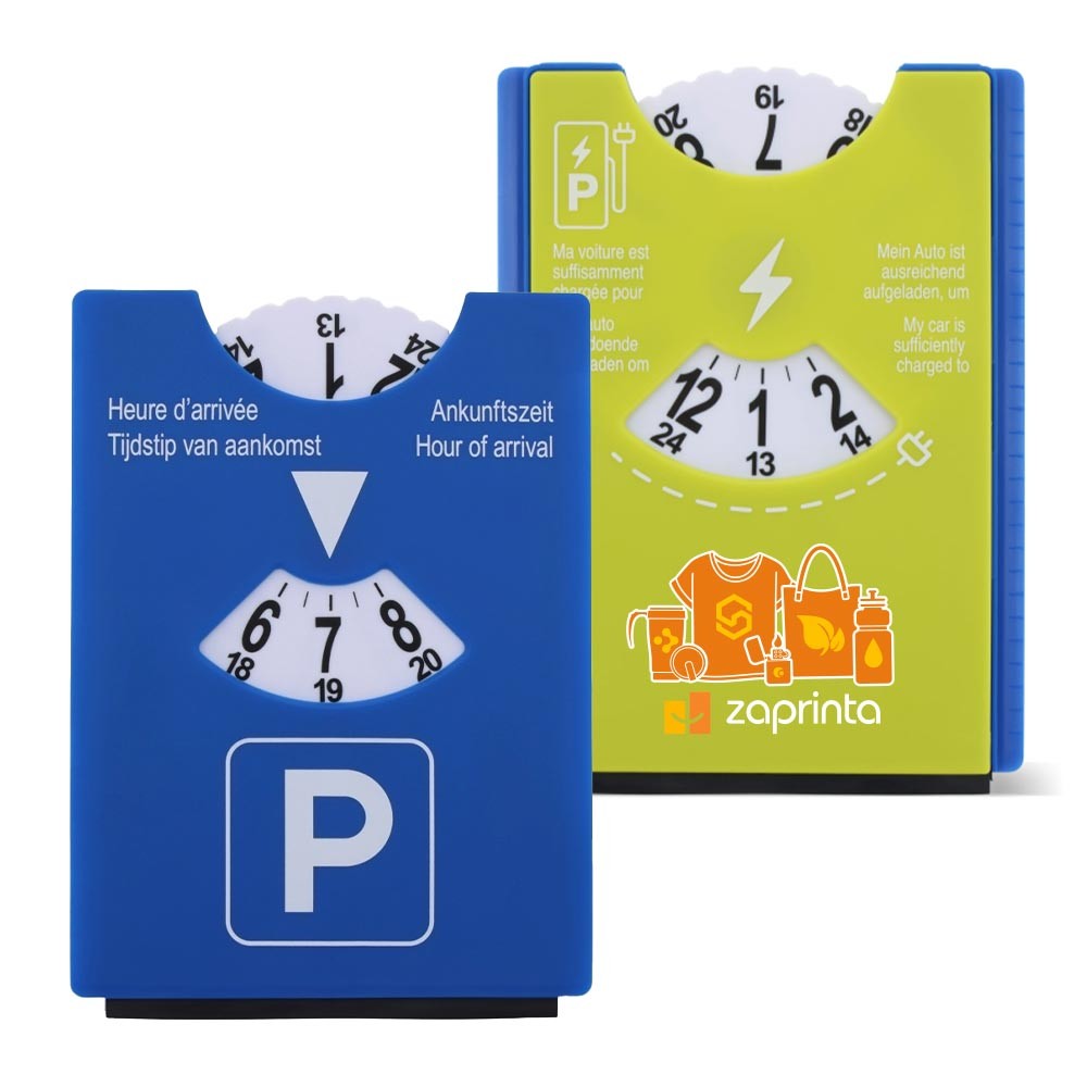 Parkeerschijf en IJsschraper Dubbelzijde - Stekene