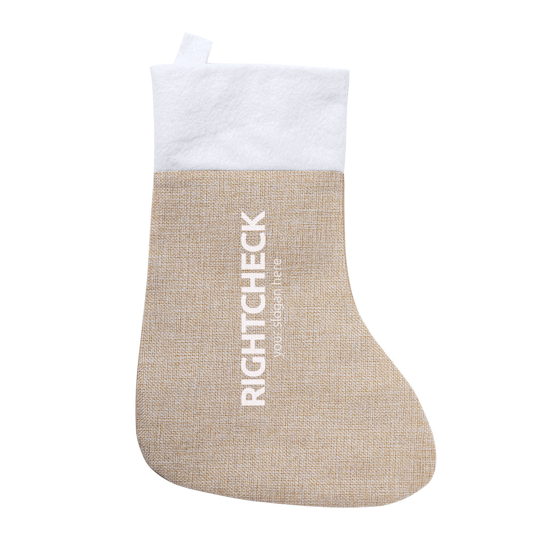 Kerstsok met Lint - Waltwilder