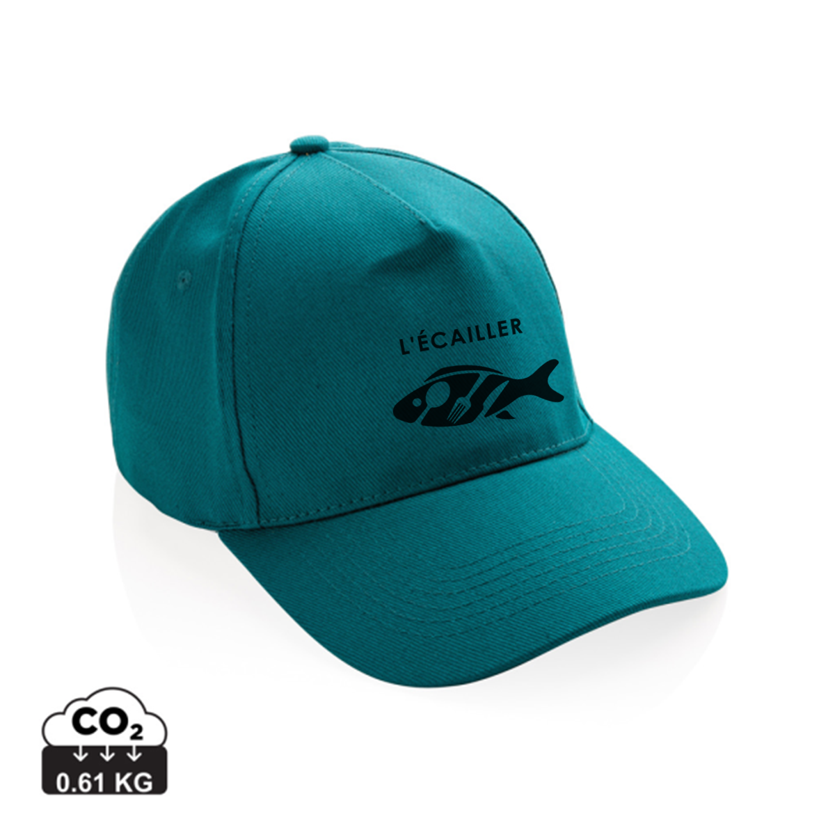 Impact 5-panel gerecycleerde katoenen pet met AWARE™ tracer - Hove
