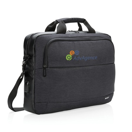 Moderne laptoptas 15" met USB-poort - Hemiksem