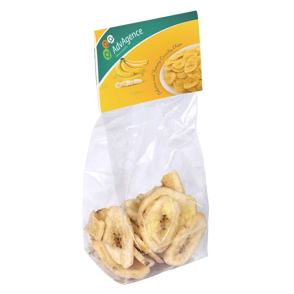 Banaan Chipszakje - Poesele