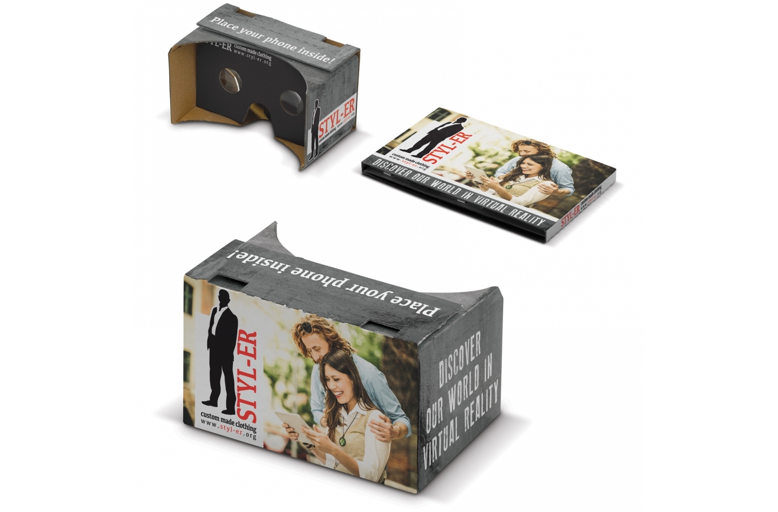 Opvouwbare VR-bril Karton - Berlare